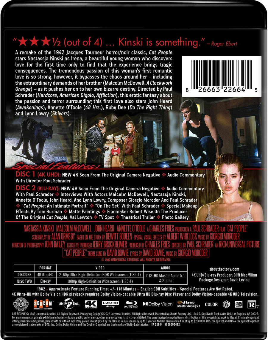 Cat People [Collector's Edition] [UHD]