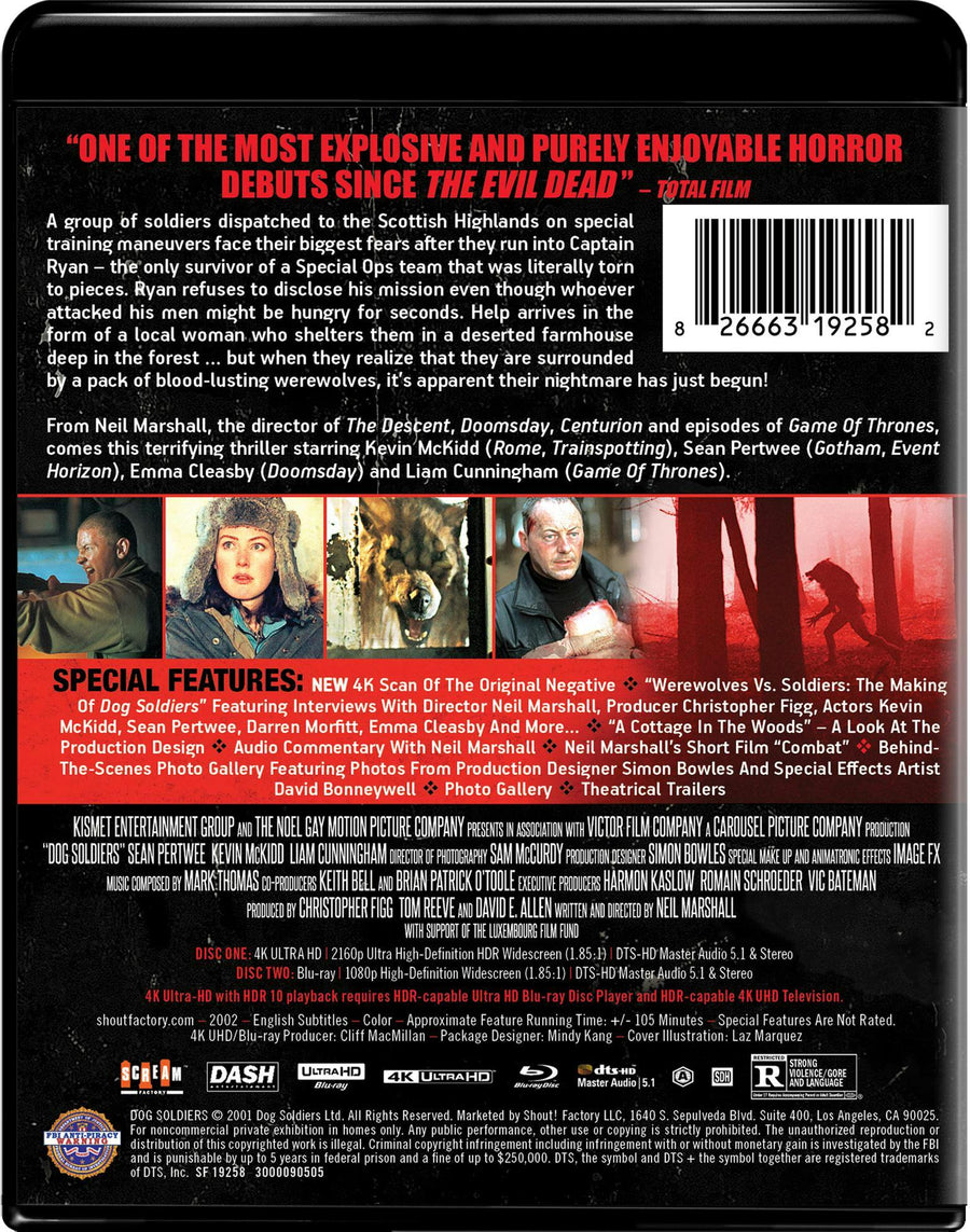 Dog Soldiers [Collector's Edition] [UHD]