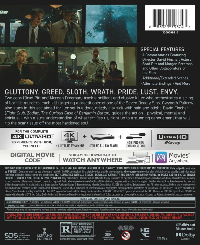 Seven (4K Ultra HD) [UHD]