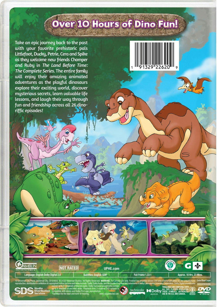 The Land Before Time: Complete TV Series (Box Set) [DVD]