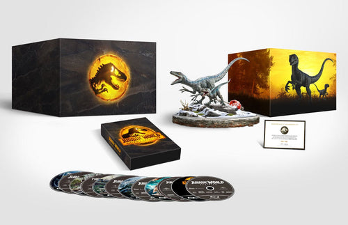 Jurassic World Ultimate Collection Premium Gift Set (Includes Limited Edition Velociraptor Statue) [UHD]