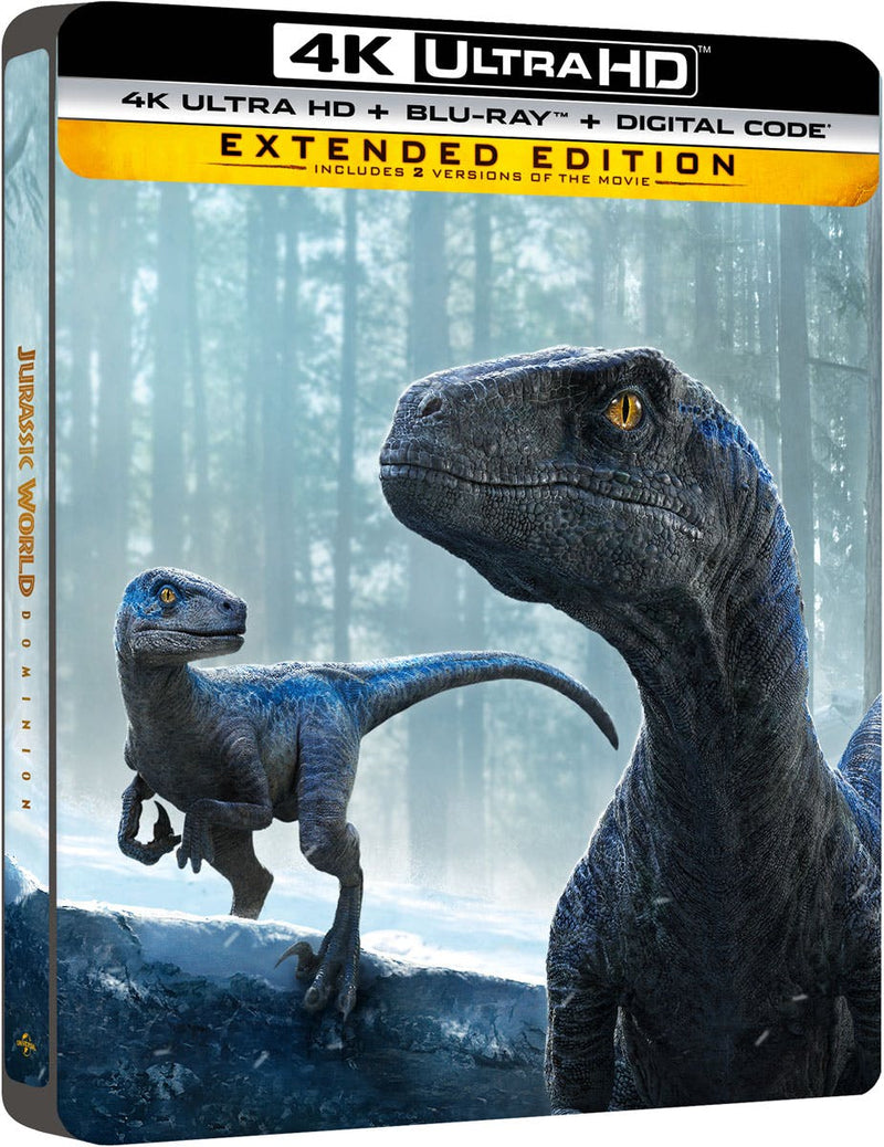Jurassic World: Dominion Limited Edition SteelBook (Blu-ray + Digital) [UHD]