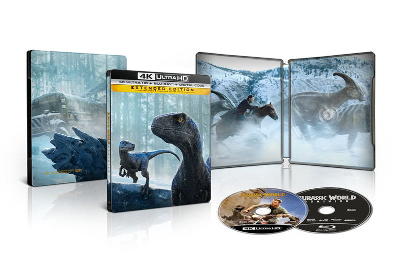 Jurassic World: Dominion Limited Edition SteelBook (Blu-ray + Digital) [UHD]