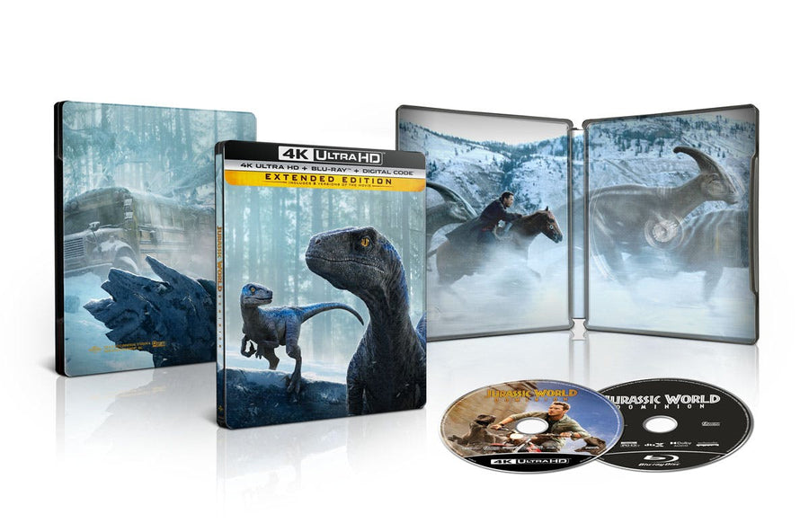 Jurassic World: Dominion Limited Edition SteelBook (Blu-ray + Digital) [UHD]