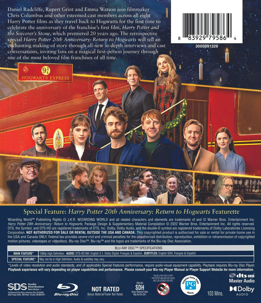 Harry Potter 20th Anniversary - Return to Hogwarts [Blu-ray]