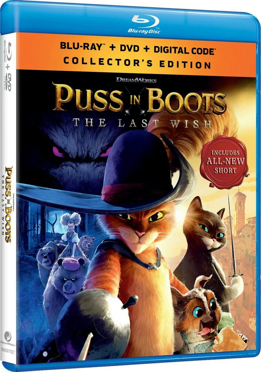 Puss in Boots: The Last Wish (with DVD) [Blu-ray]