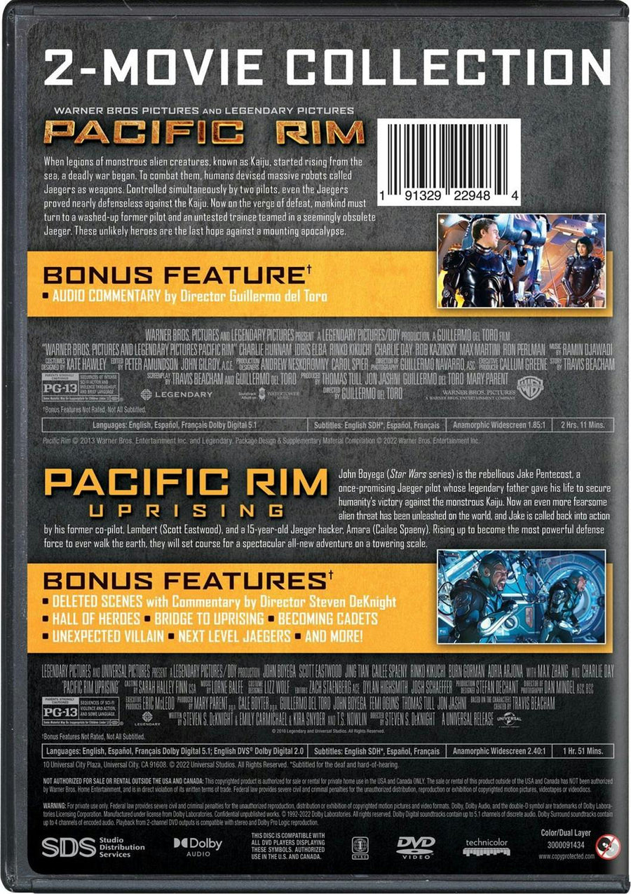 Pacific Rim 2-Movie Collection [DVD]