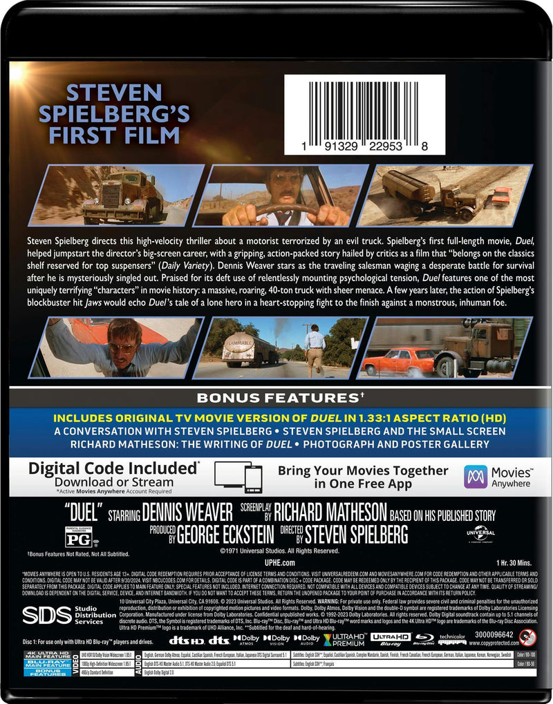 Duel (4K Ultra HD + Blu-ray) [UHD]