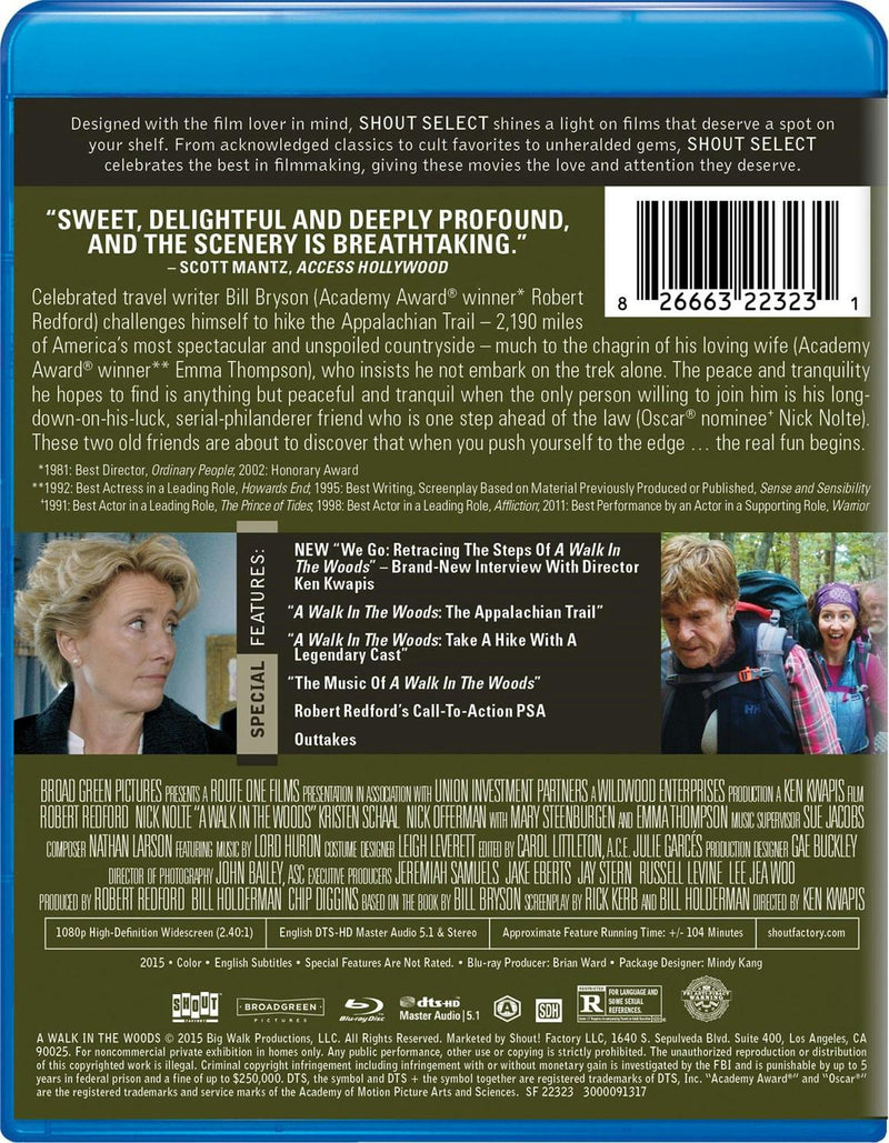A Walk In The Woods [Blu-ray]