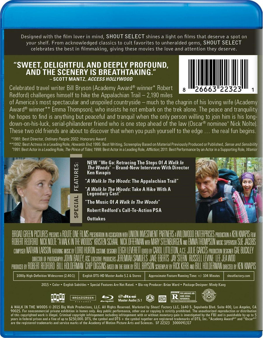 A Walk In The Woods [Blu-ray]