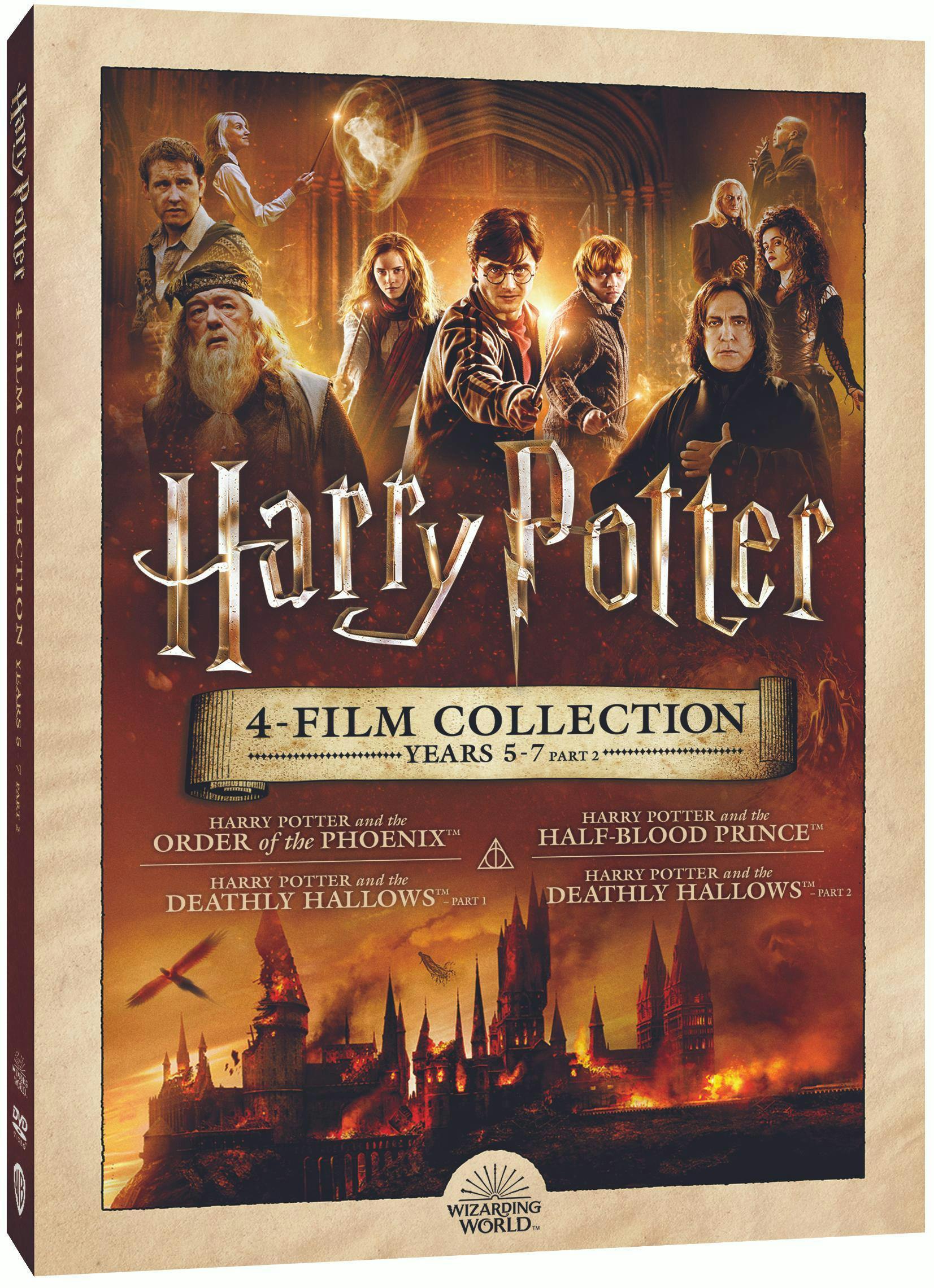 Harry Potter 4-Film Collection: Years 5-7 [DVD]
