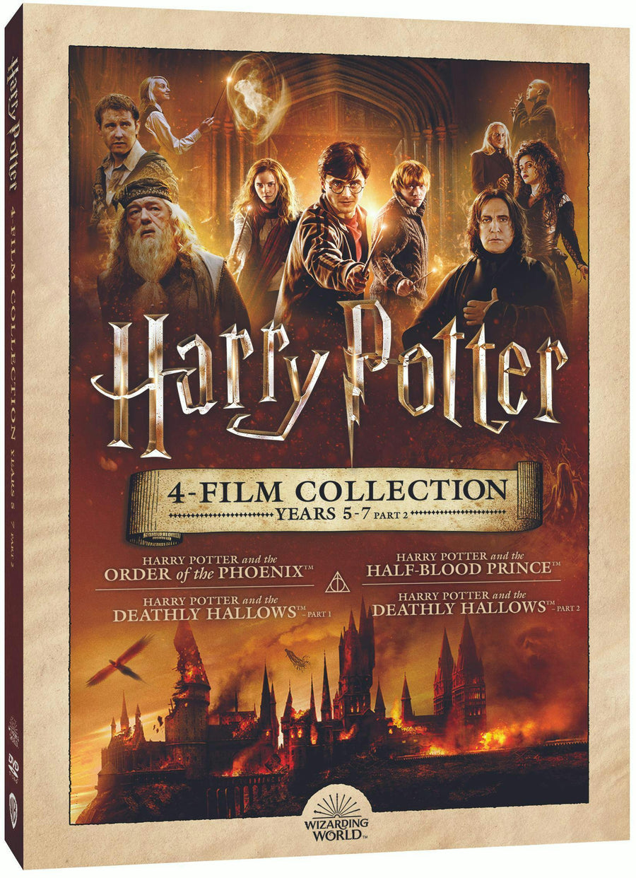 Harry Potter 4-Film Collection: Years 5-7 [DVD]