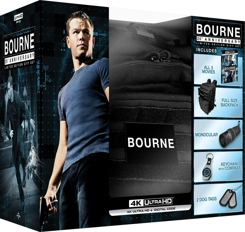 The Bourne Complete Collection - 20th Anniversary Limited Edition Gift Set (4K Ultra HD) [UHD]