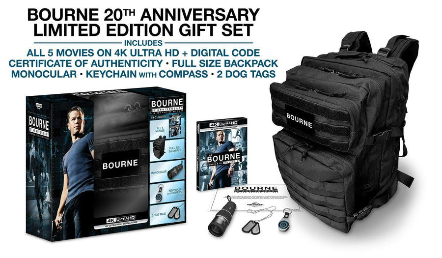 The Bourne Complete Collection - 20th Anniversary Limited Edition Gift Set (4K Ultra HD) [UHD]