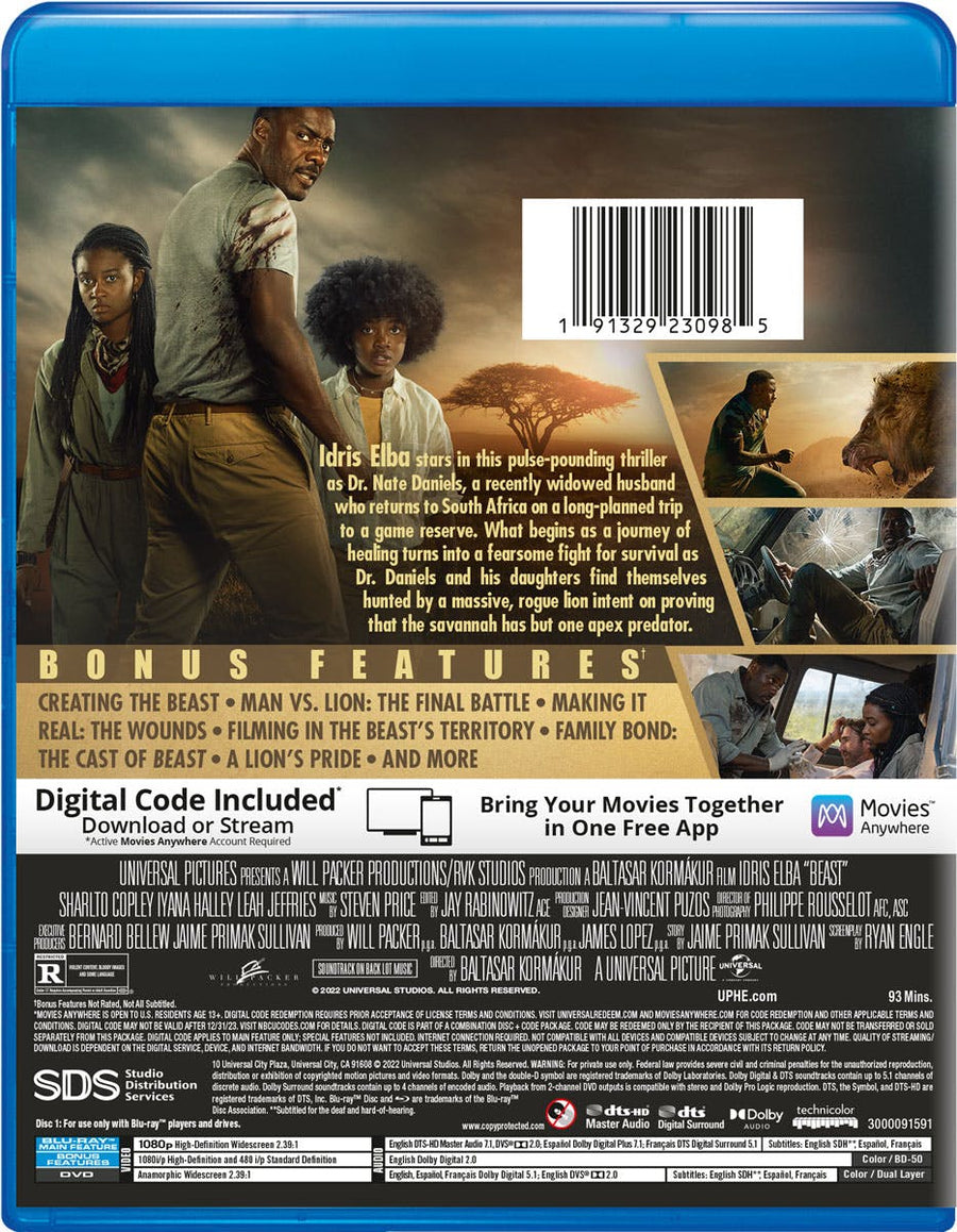 Beast (with DVD) [Blu-ray]