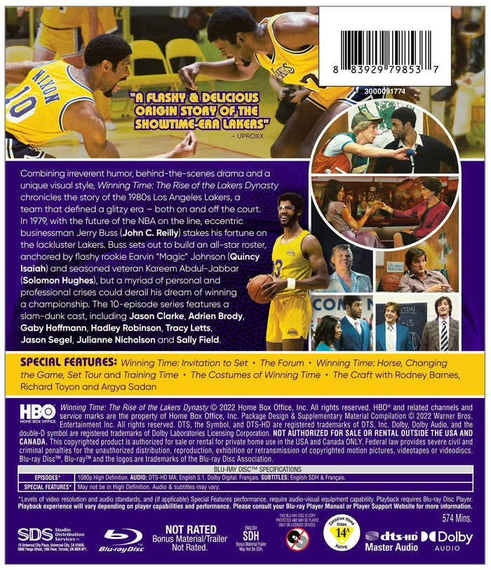 Winning Time: The Rise of the Lakers Dynasty - Season One (Box Set) [Blu-ray]