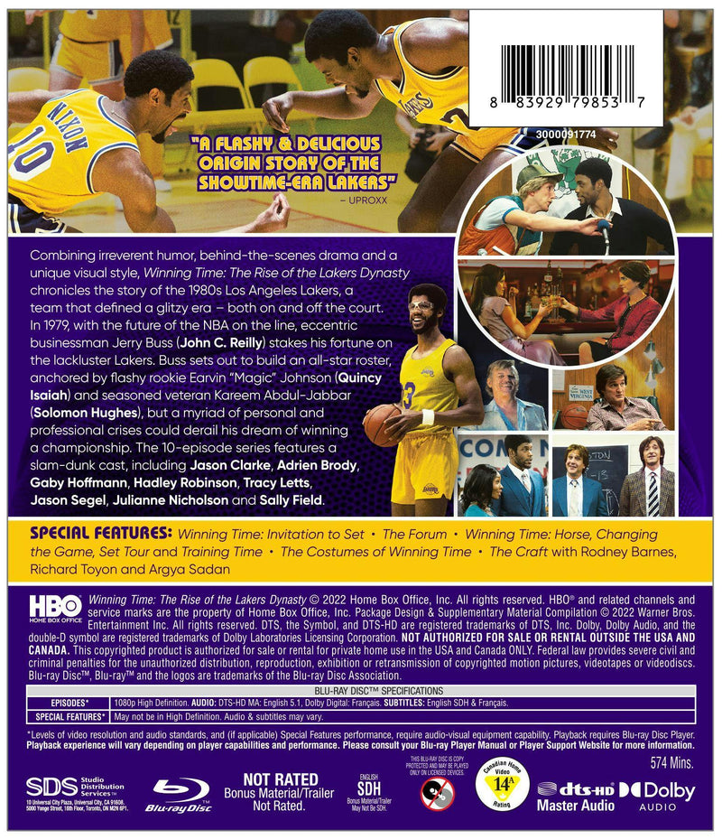 Winning Time: The Rise of the Lakers Dynasty - Season One (Box Set) [Blu-ray]