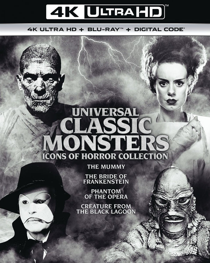Universal Classic Monsters: Icons of Horror Collection - Vol. 2 (4K Ultra HD Boxset) [UHD]