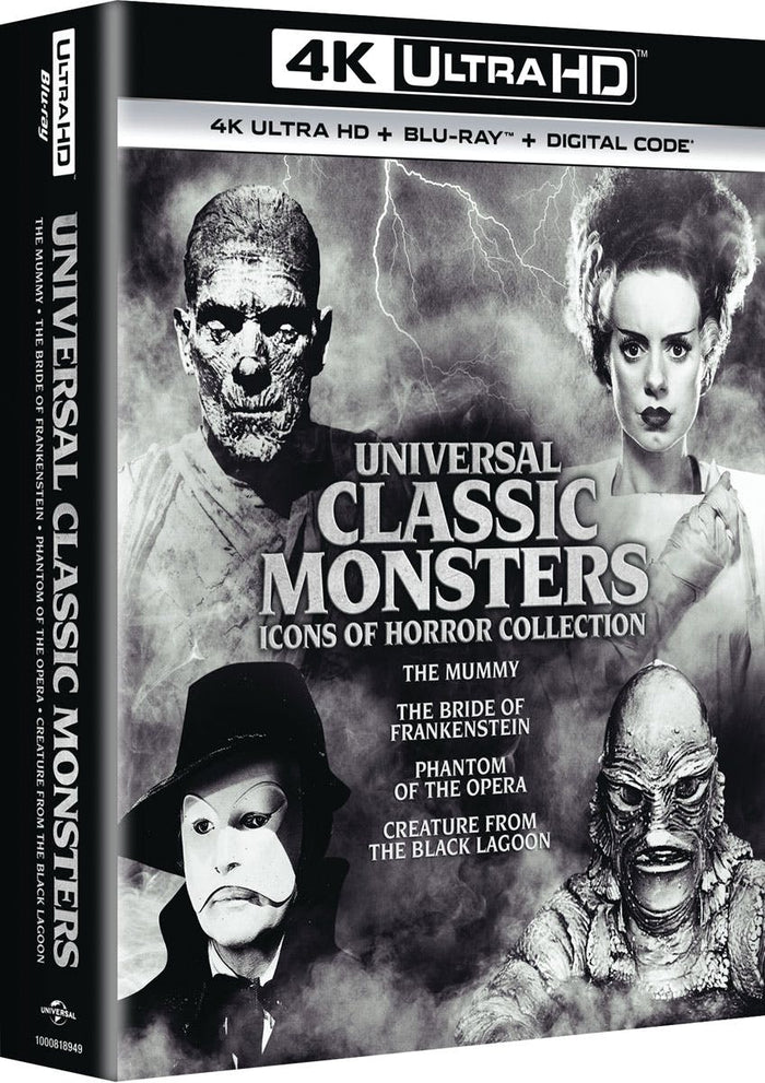 Universal Classic Monsters: Icons of Horror Collection - Vol. 2 (4K Ultra HD Boxset) [UHD]