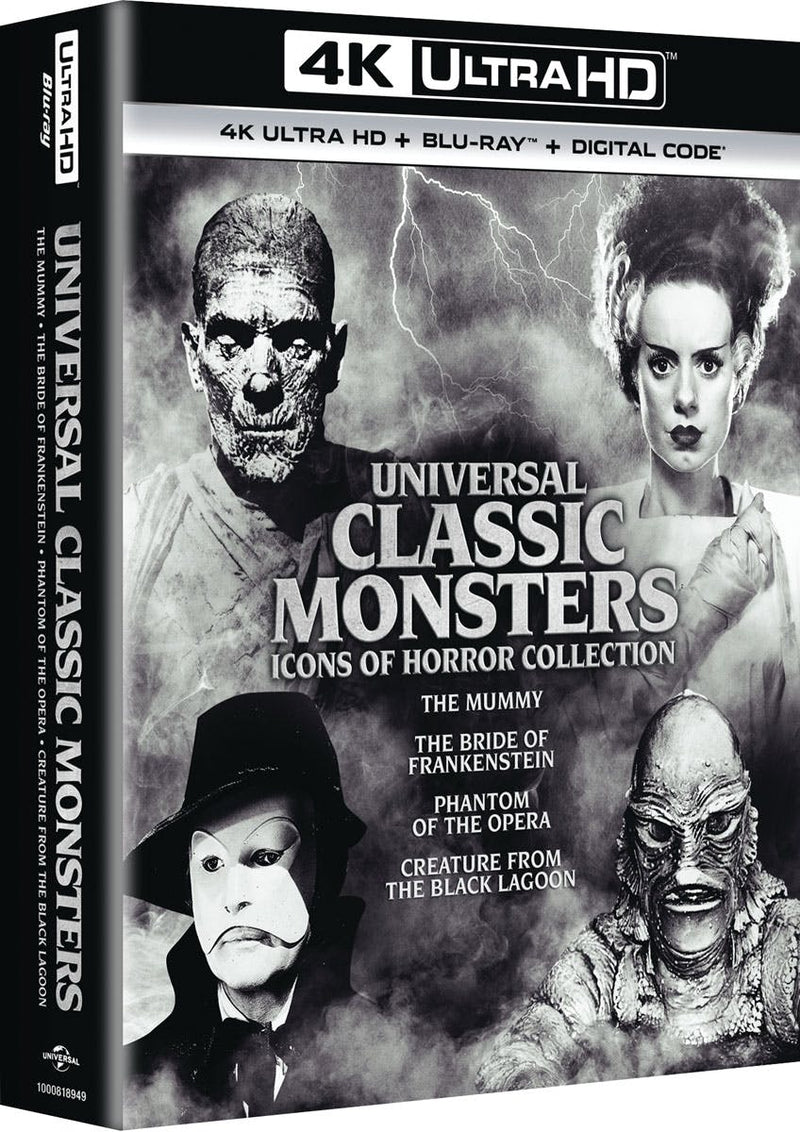 Universal Classic Monsters: Icons of Horror Collection - Vol. 2 (4K Ultra HD Boxset) [UHD]