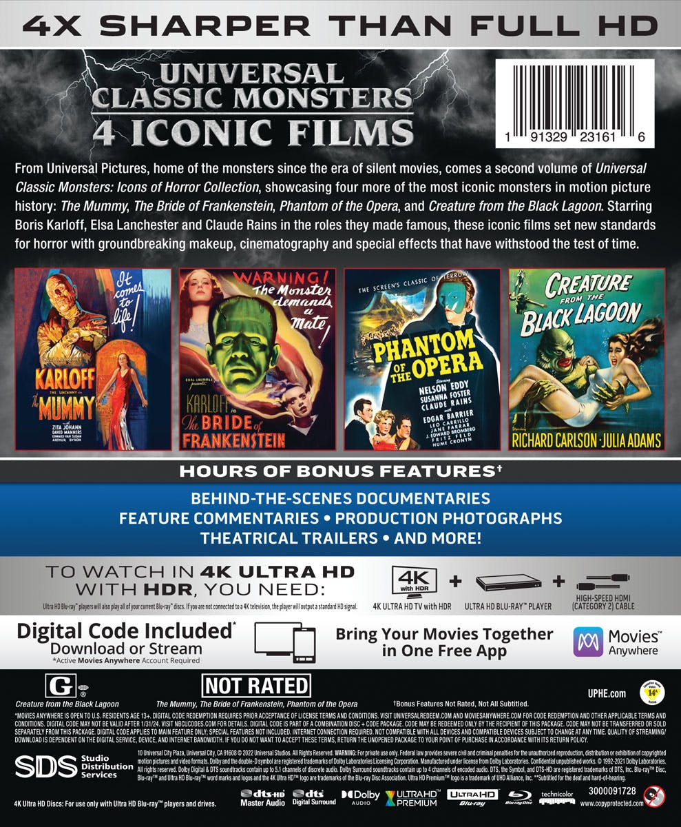 Universal Classic Monsters: Icons of Horror Collection - Vol