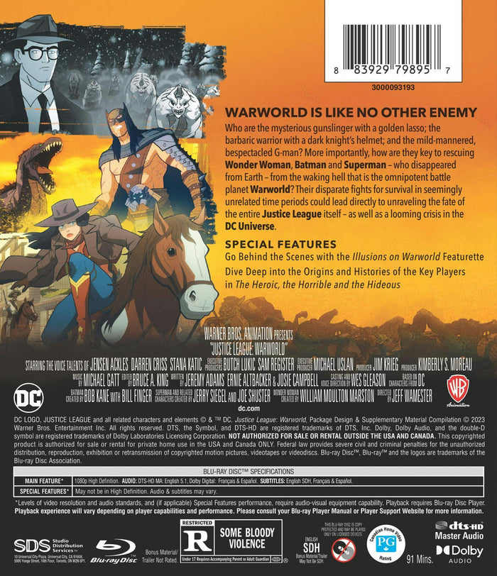 Justice League: Warworld [Blu-ray]