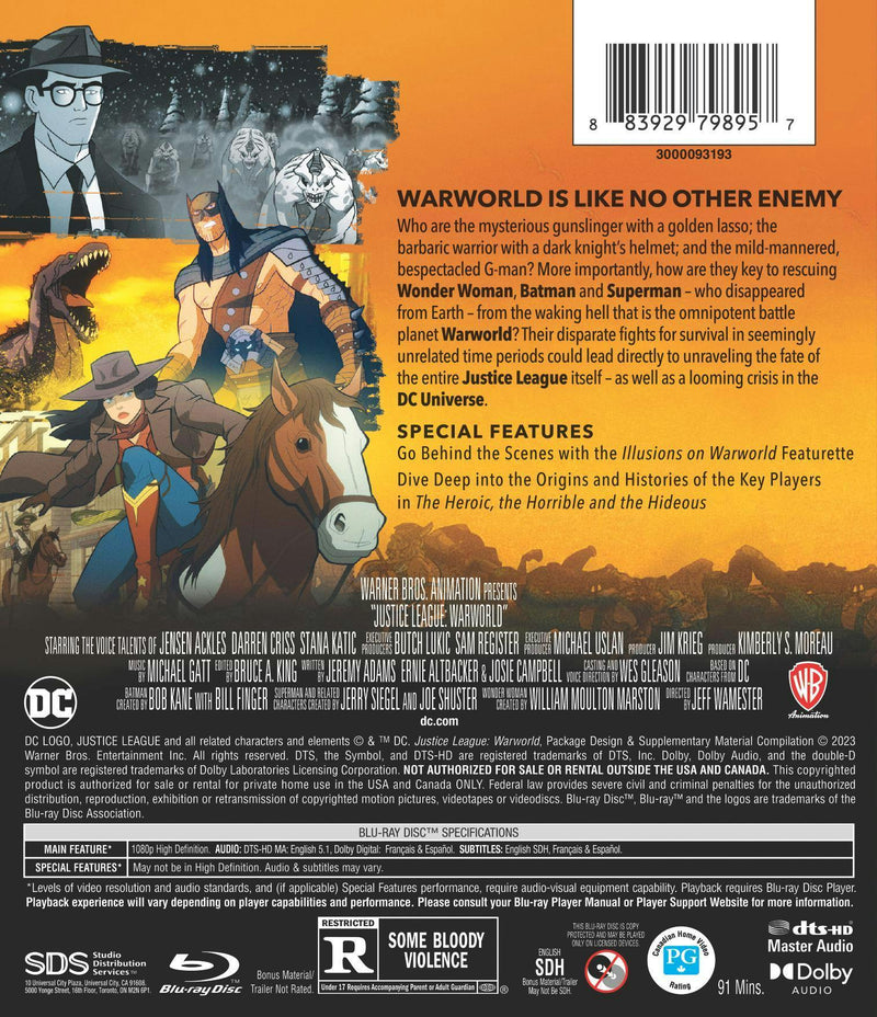 Justice League: Warworld [Blu-ray]
