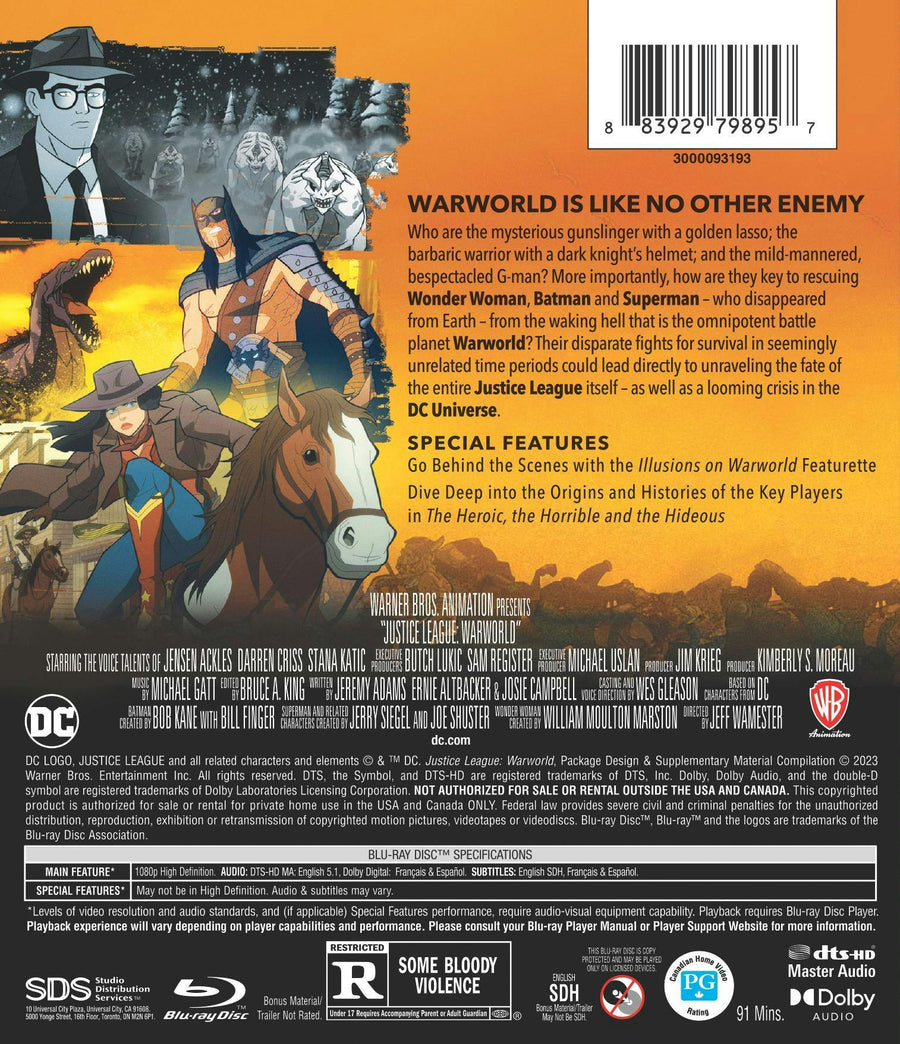 Justice League: Warworld [Blu-ray]