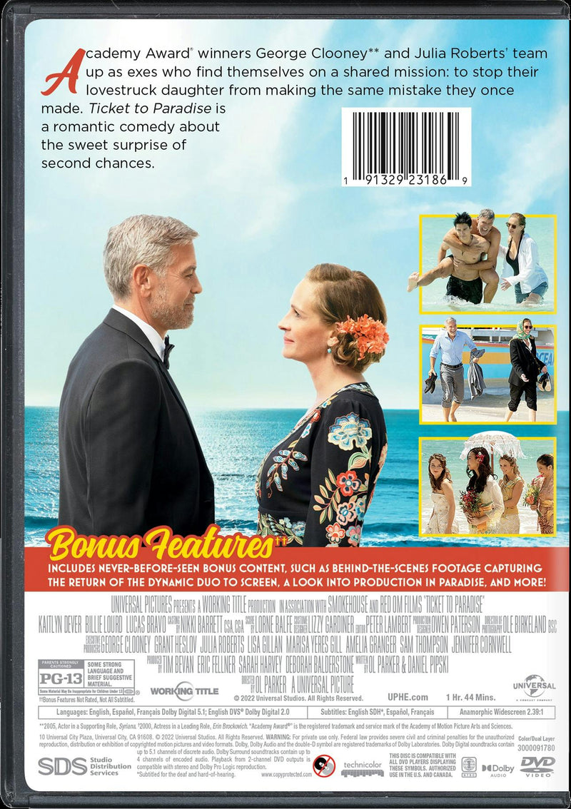 Ticket to Paradise [DVD]