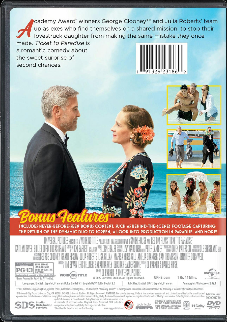 Ticket to Paradise [DVD]
