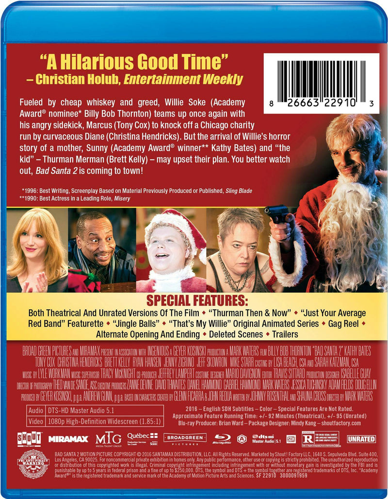 Bad Santa 2 [Blu-ray]