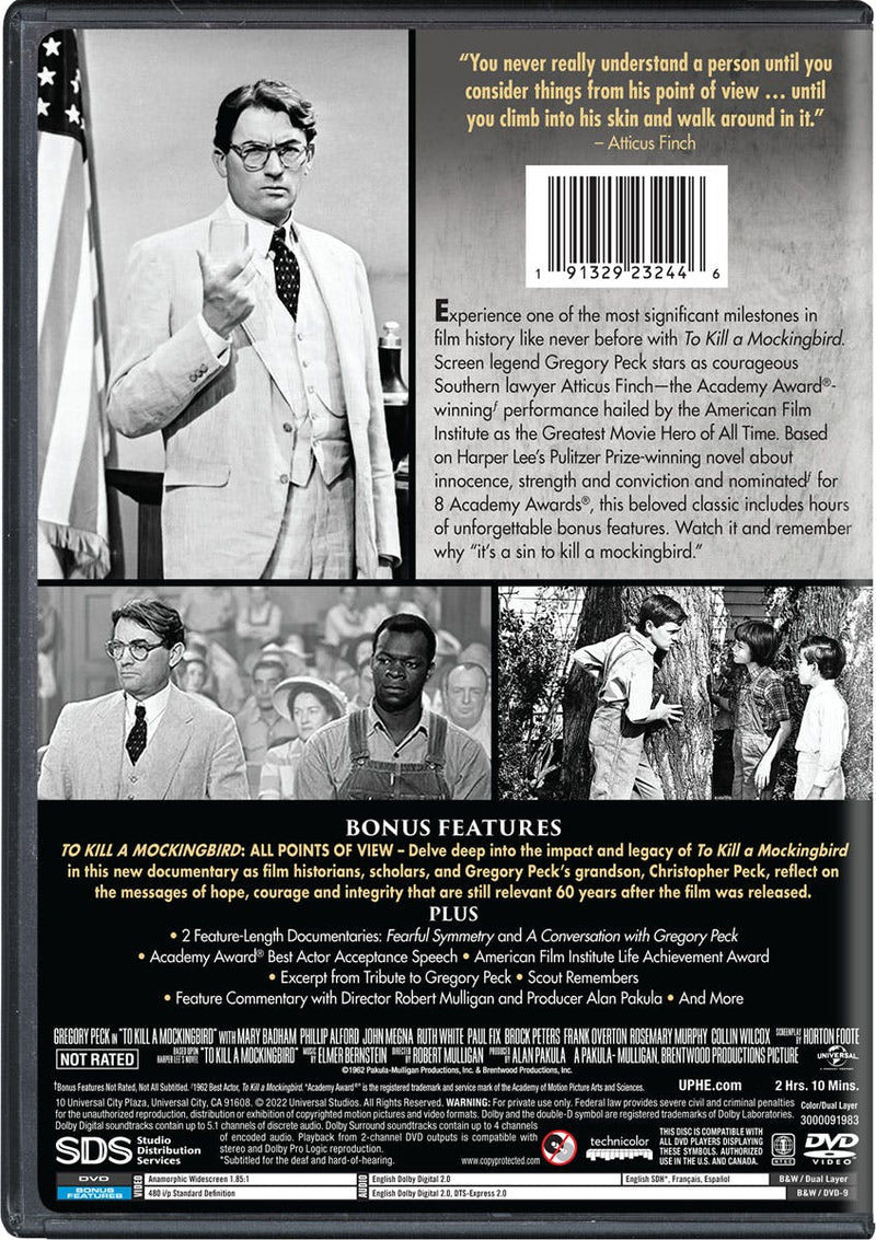To Kill a Mockingbird (60th Anniversary Edition) [DVD]