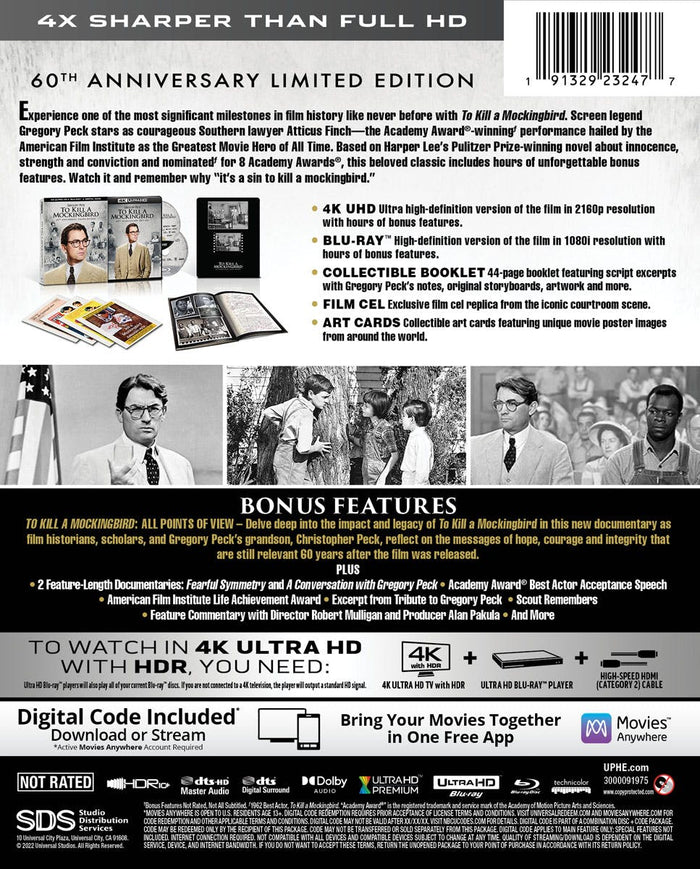 To Kill a Mockingbird (4K Ultra HD + Blu-ray (Limited Edition Gift Set)) [UHD]