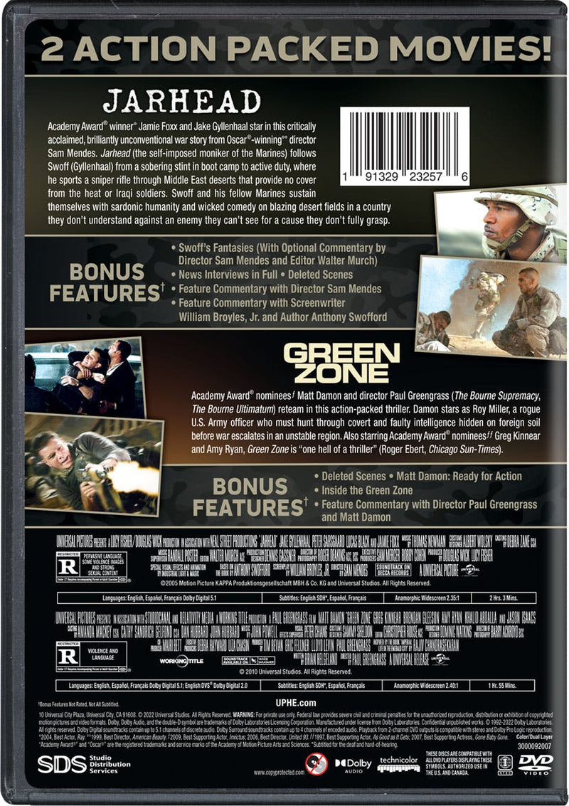 Jarhead/Green Zone (DVD Double Feature) [DVD]