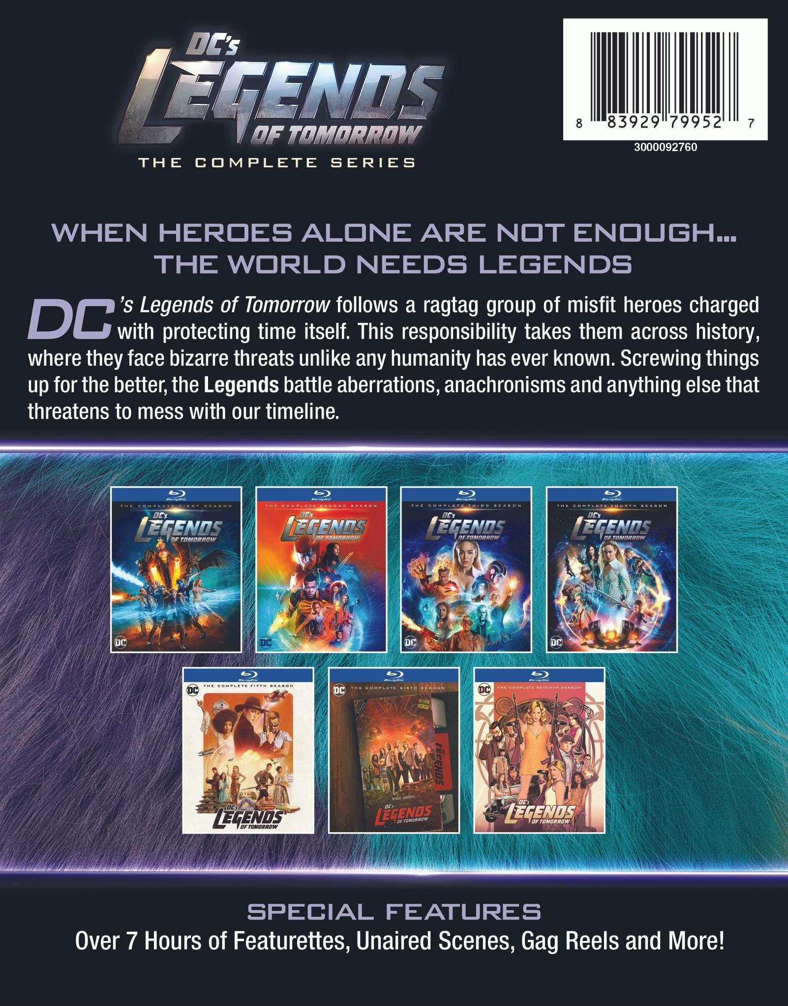 DC's Legends of Tomorrow: The Complete Series (Box Set) [Blu-ray]