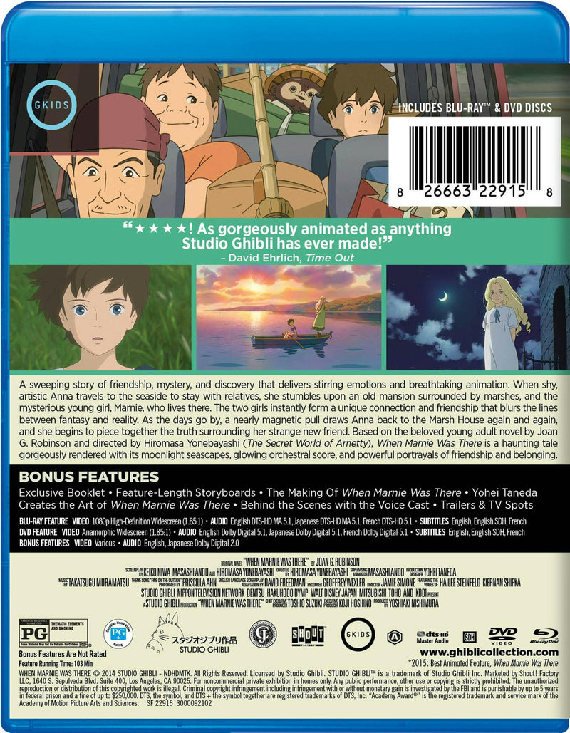 When Marnie Was There [Blu-ray]