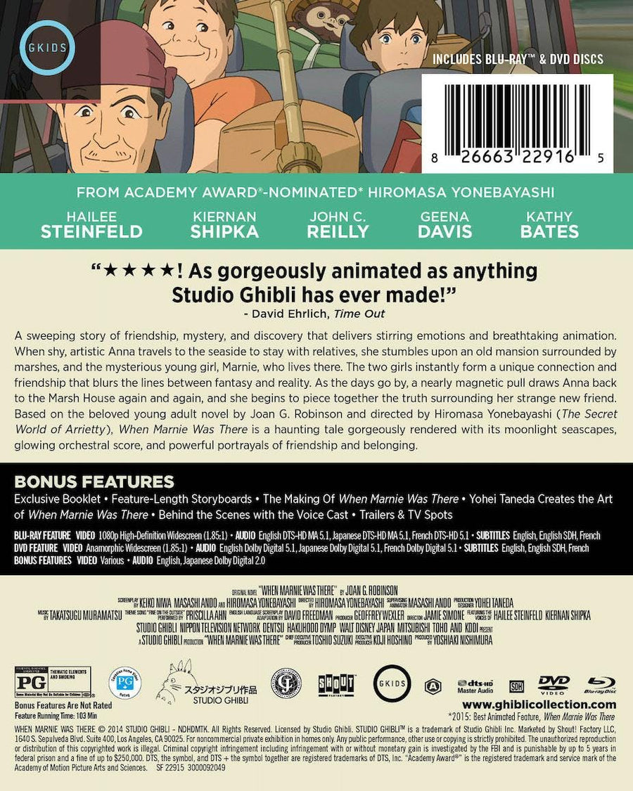 When Marnie Was There [Limited Edition Steelbook] [Blu-ray]