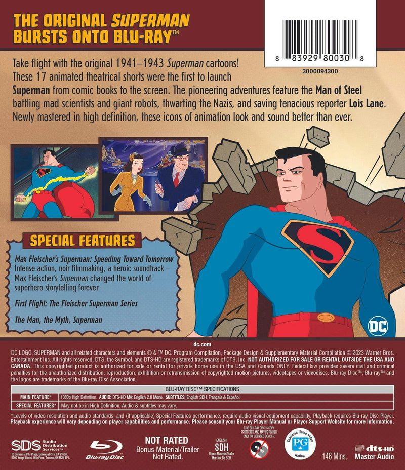 Max Fleischer's Superman: The Collection [Blu-ray]