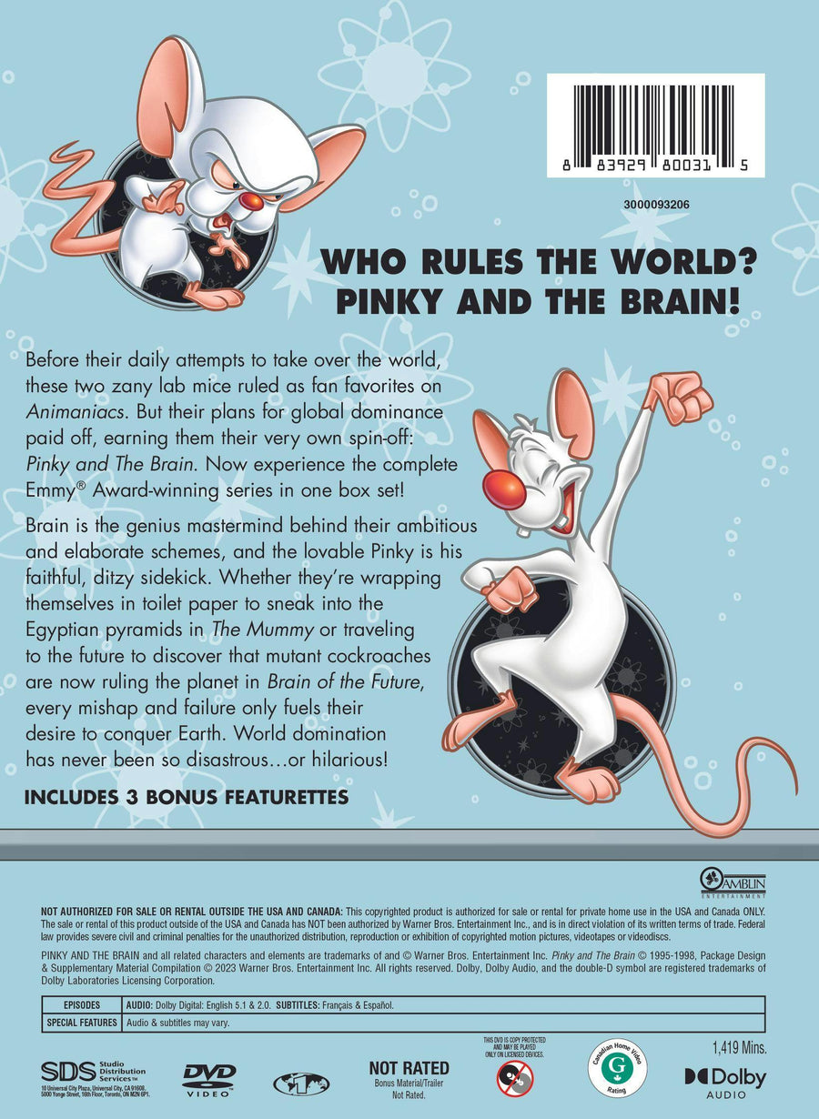 Pinky and the Brain: The Complete Series (Box Set) [DVD]