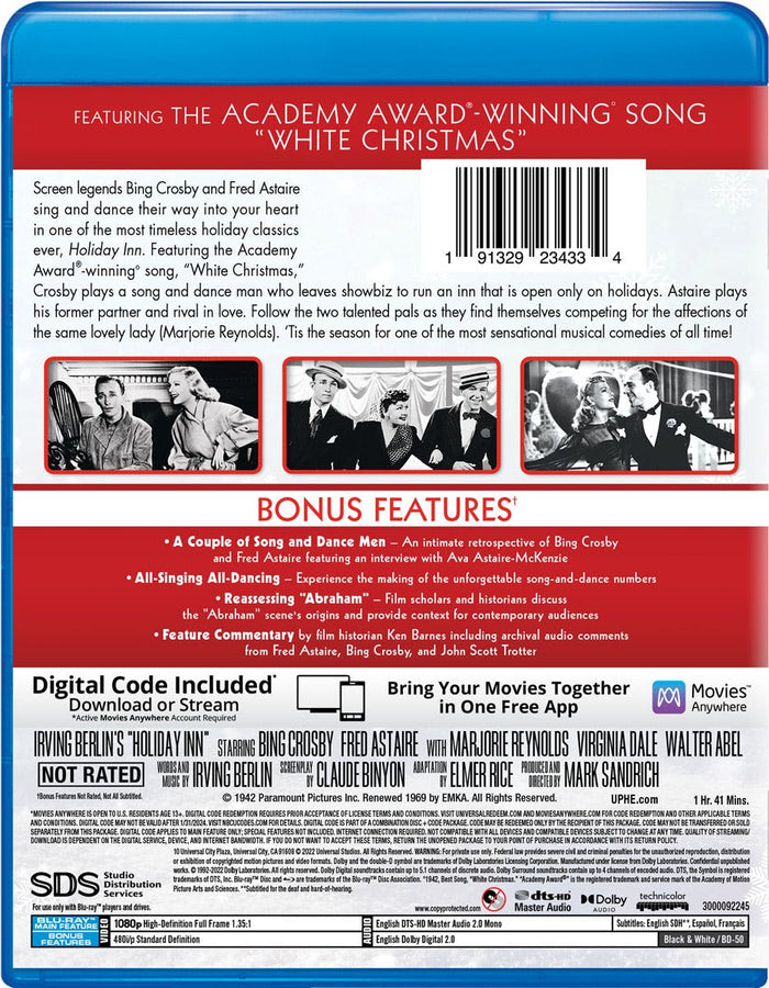 Holiday Inn (80th Anniversary Edition) [Blu-ray]