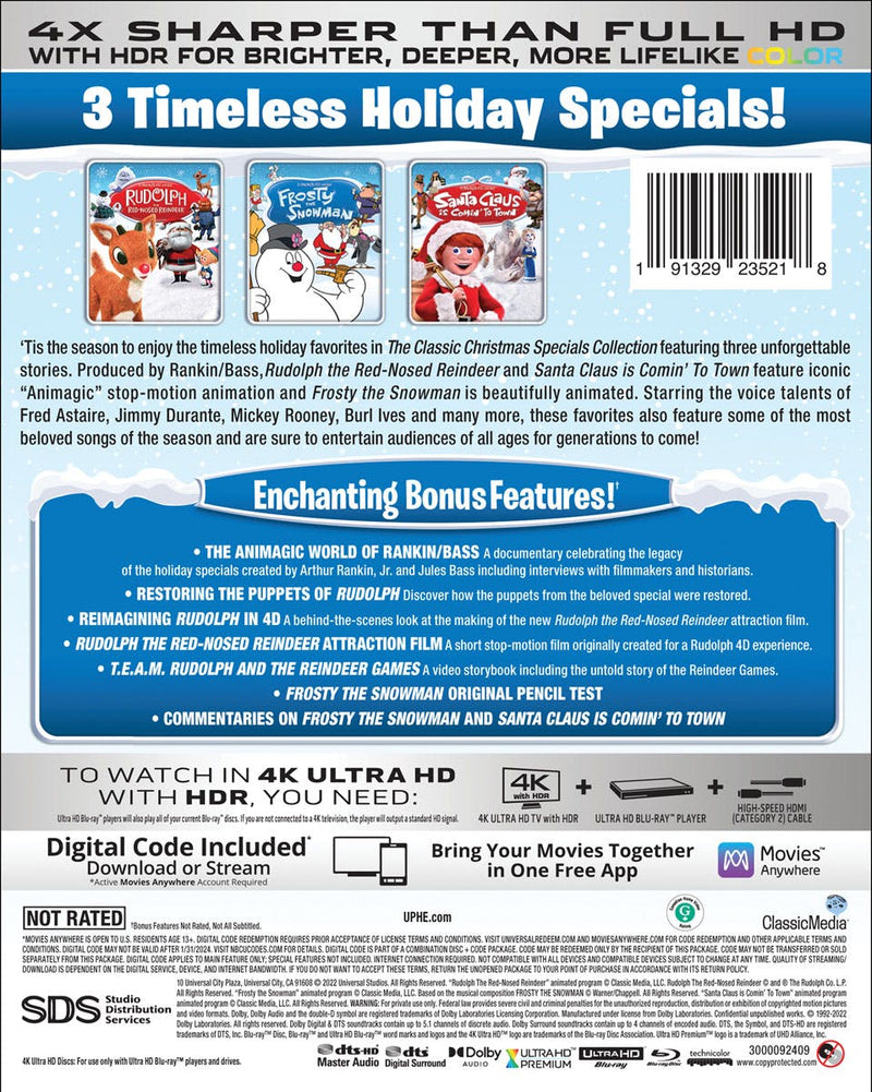 The Original Christmas Specials Collection (4K Ultra HD Boxset) [UHD]