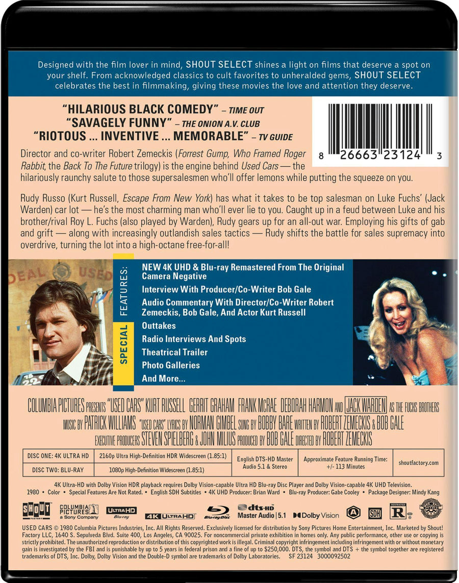 Used Cars [Collector's Edition] [UHD]