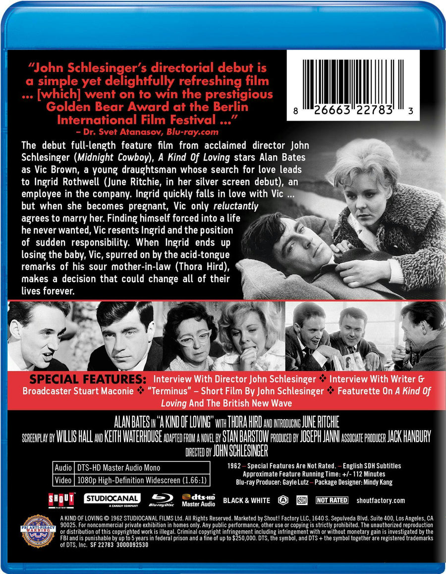 A Kind Of Loving [Blu-ray]