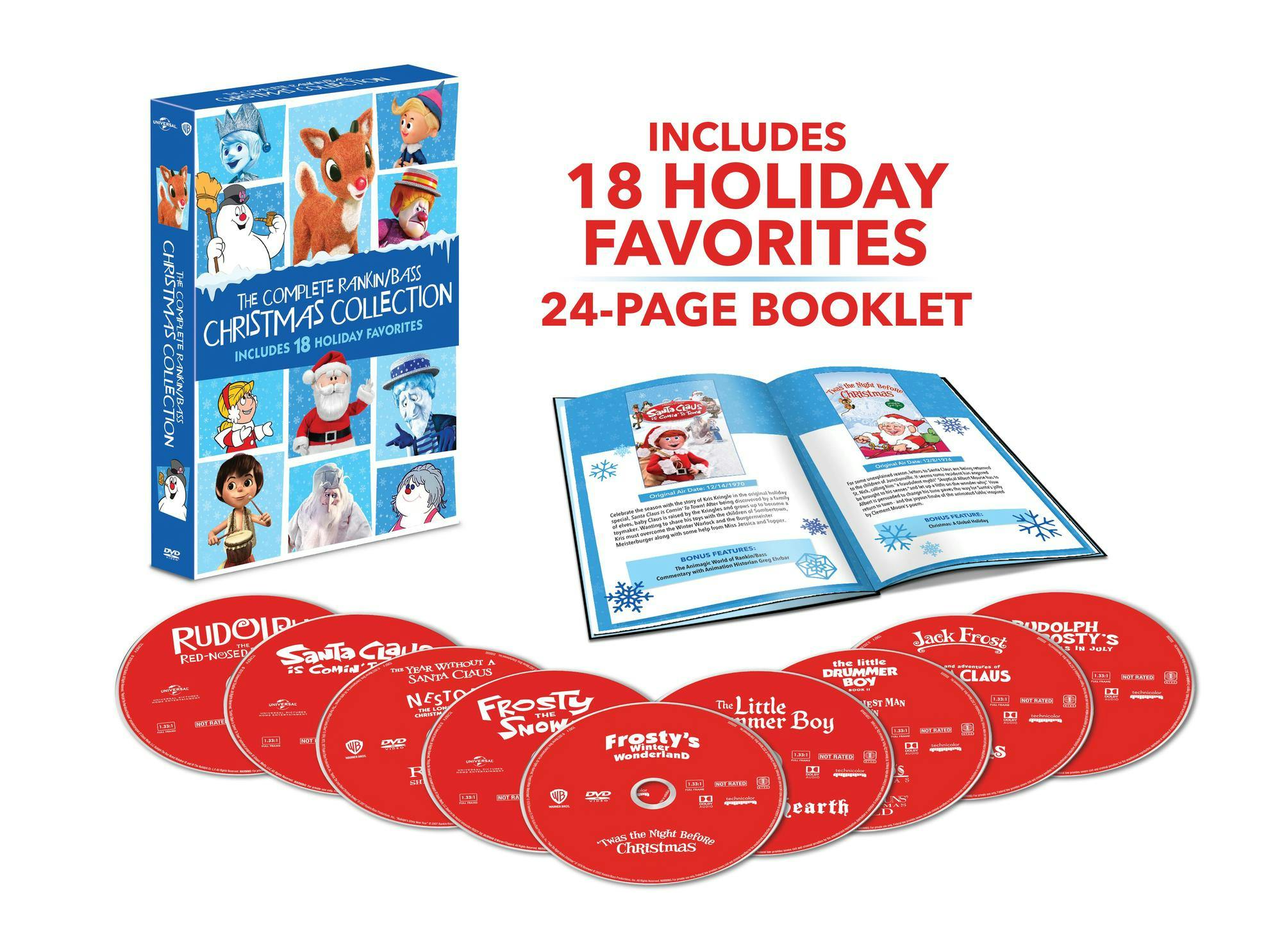 The Complete Rankin/Bass Christmas Collection [DVD] – GRUV