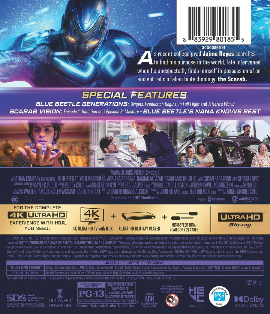 Blue Beetle (4K Ultra HD) [UHD]
