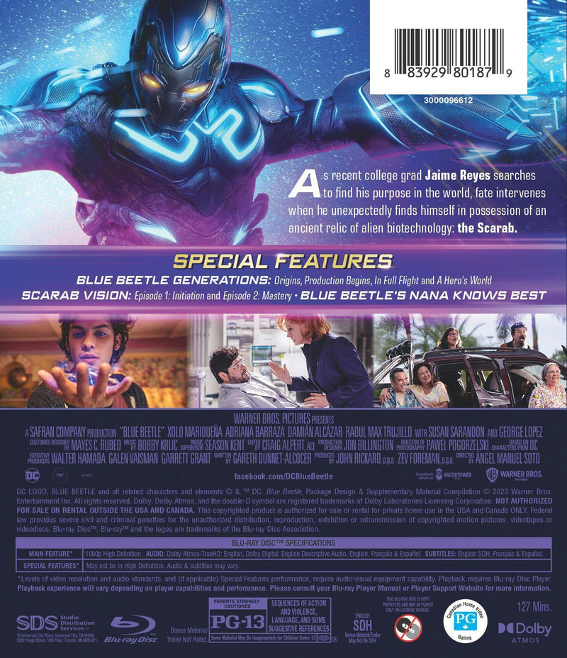 Blue Beetle [Blu-ray]