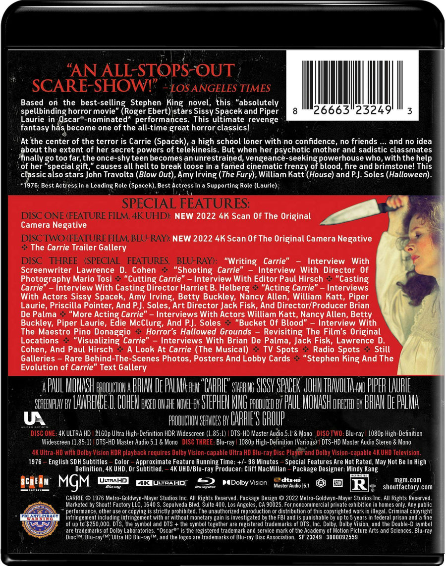 Carrie (1976) - Collector's Edition [UHD]