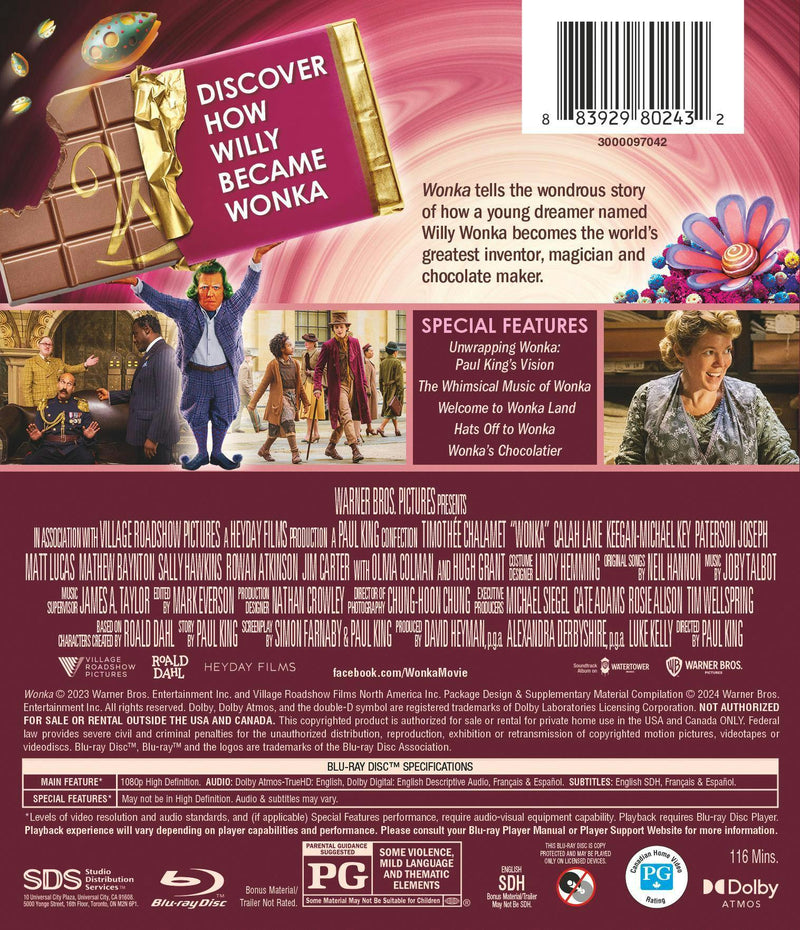 Wonka [Blu-ray]