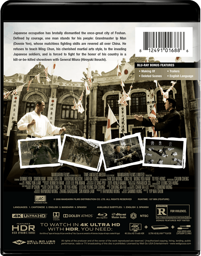 Ip Man (4K Ultra HD + Blu-ray) [UHD]