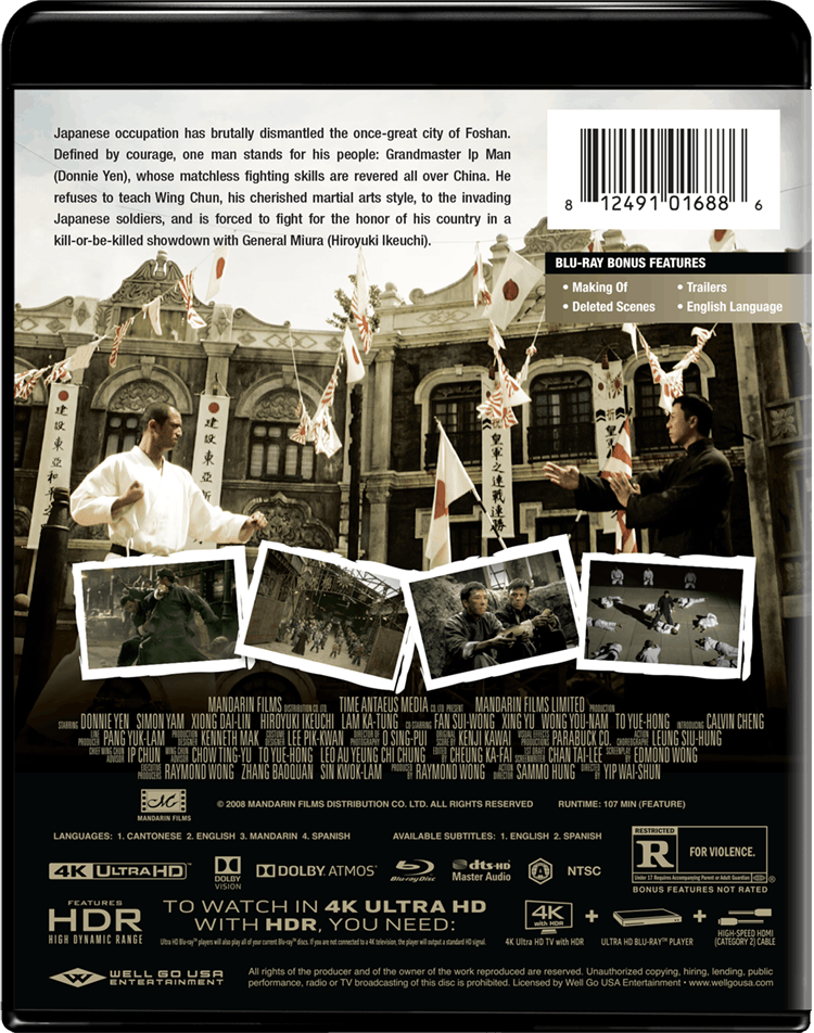 Ip Man (4K Ultra HD + Blu-ray) [UHD]